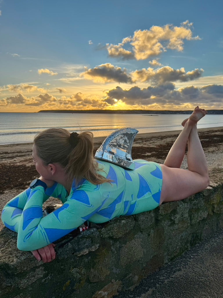 ♻️ Fins Recycled Short Rash Guard