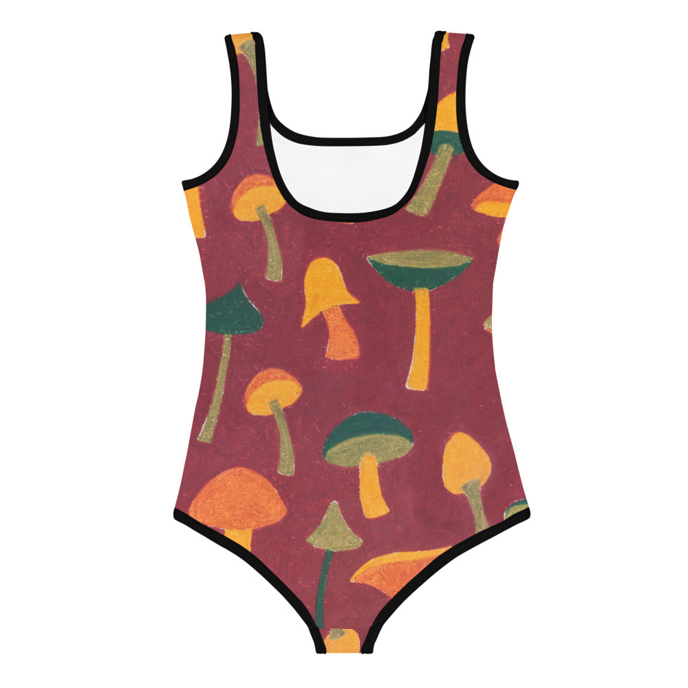 Wild Mushrooms Mini Mor Swimsuit 2-7yrs