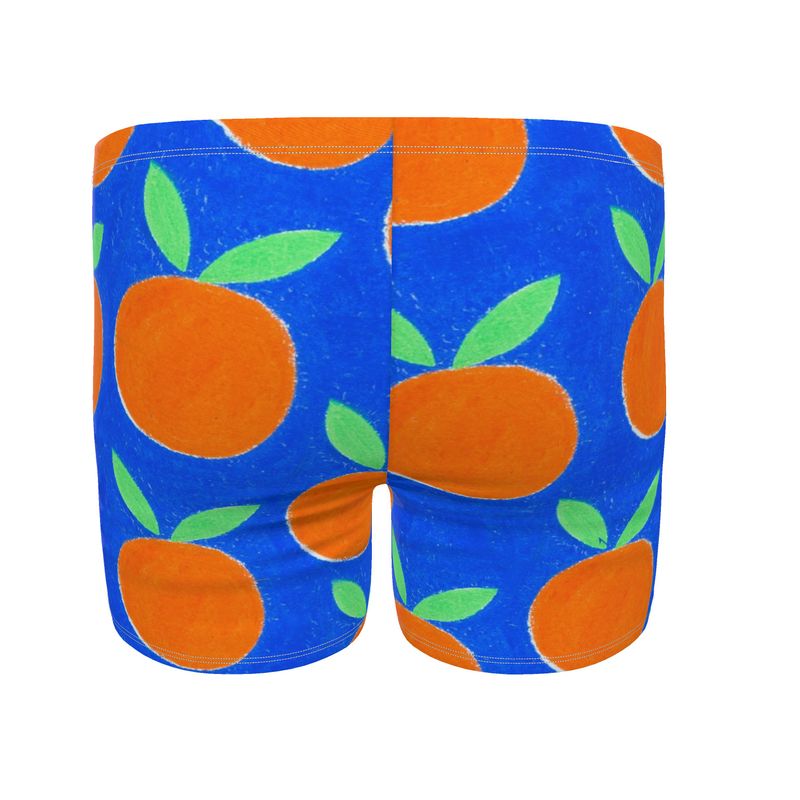 Oranges Men's fitted Swim Trunks