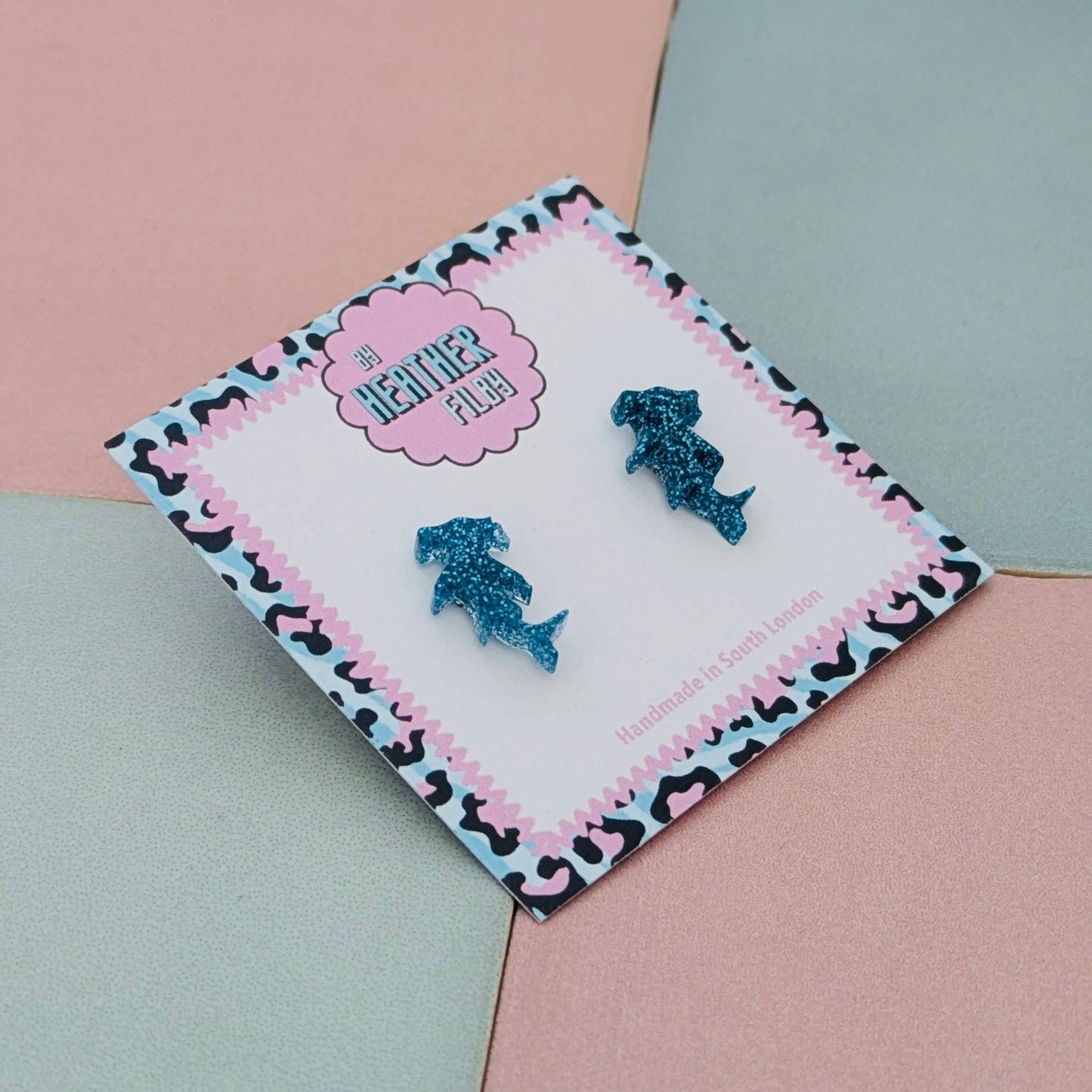 Hammerhead Shark Stud Earrings