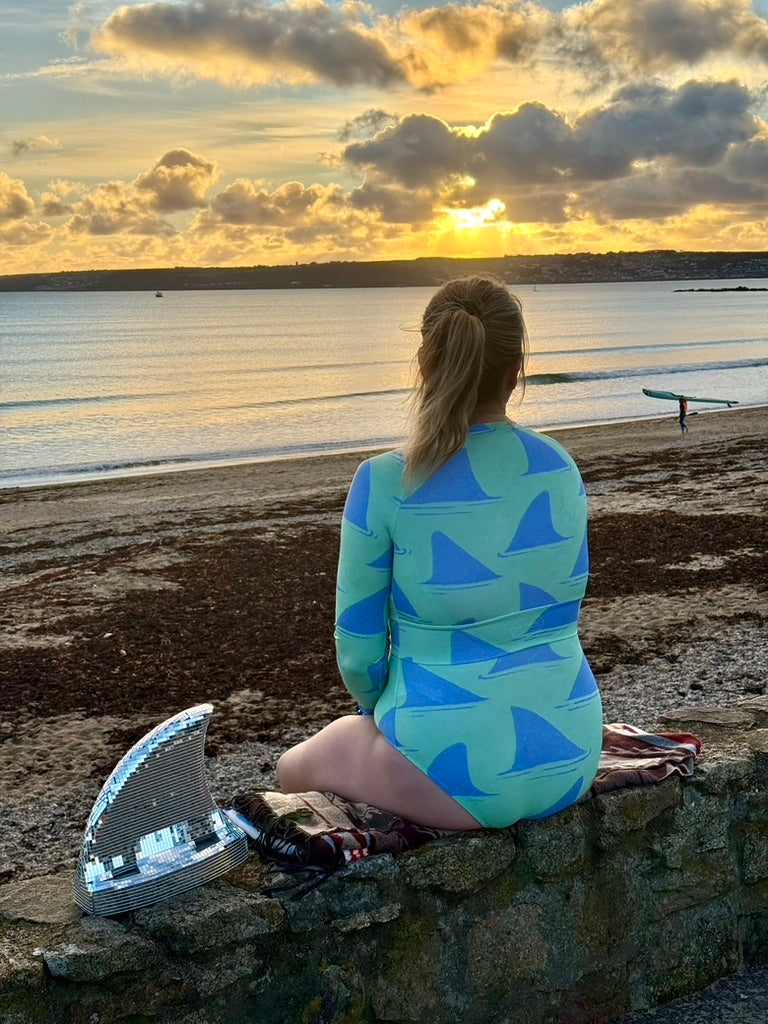 ♻️ Fins Recycled Short Rash Guard