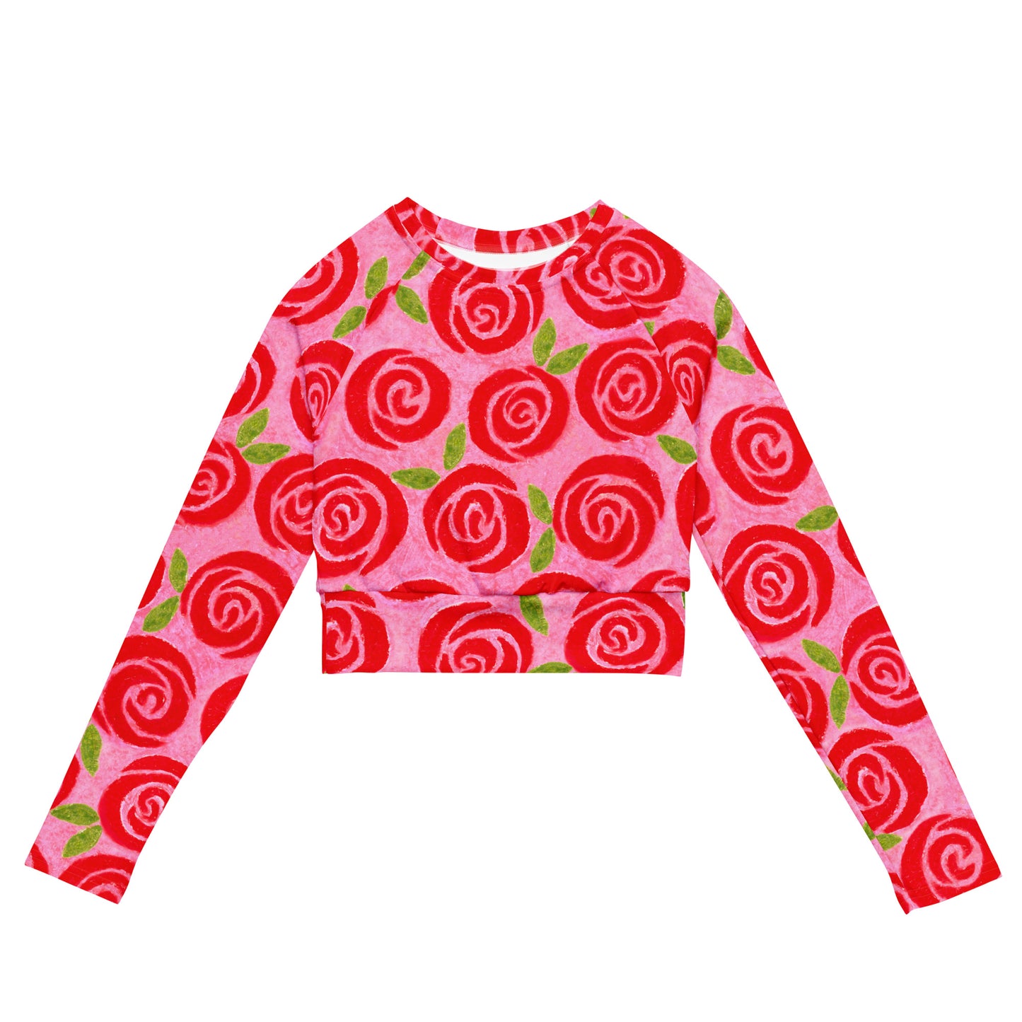 ♻️ Roses Recycled Short Rash Guard