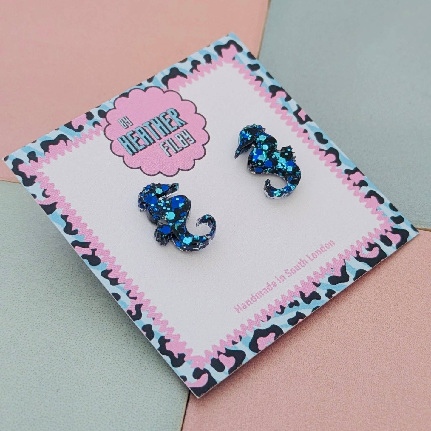 Earrings - Seahorse Studs