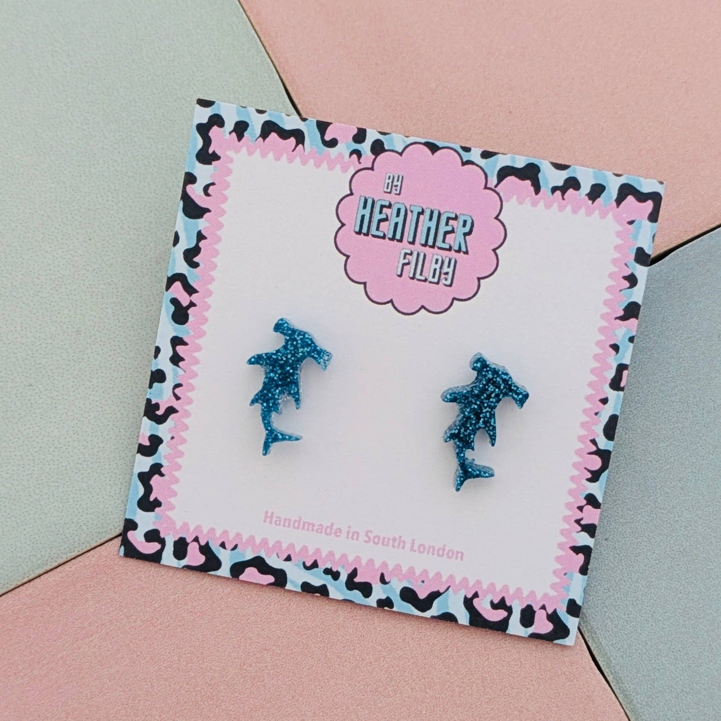 Hammerhead Shark Stud Earrings