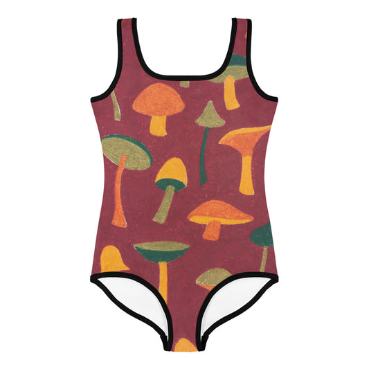 Wild Mushrooms Mini Mor Swimsuit 2-7yrs