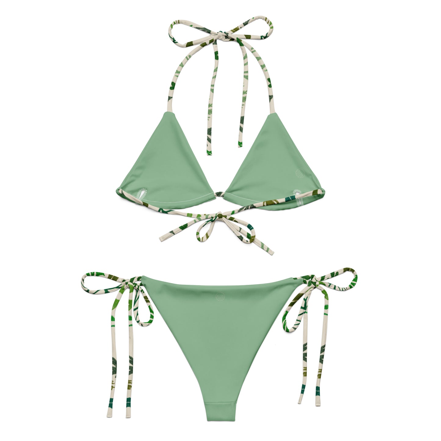 ♻️ Seaweed recycled string bikini