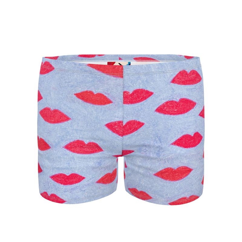 Hot Lips Men's fitted Swim Shorts