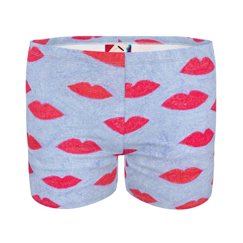 Hot Lips Men's fitted Swim Shorts