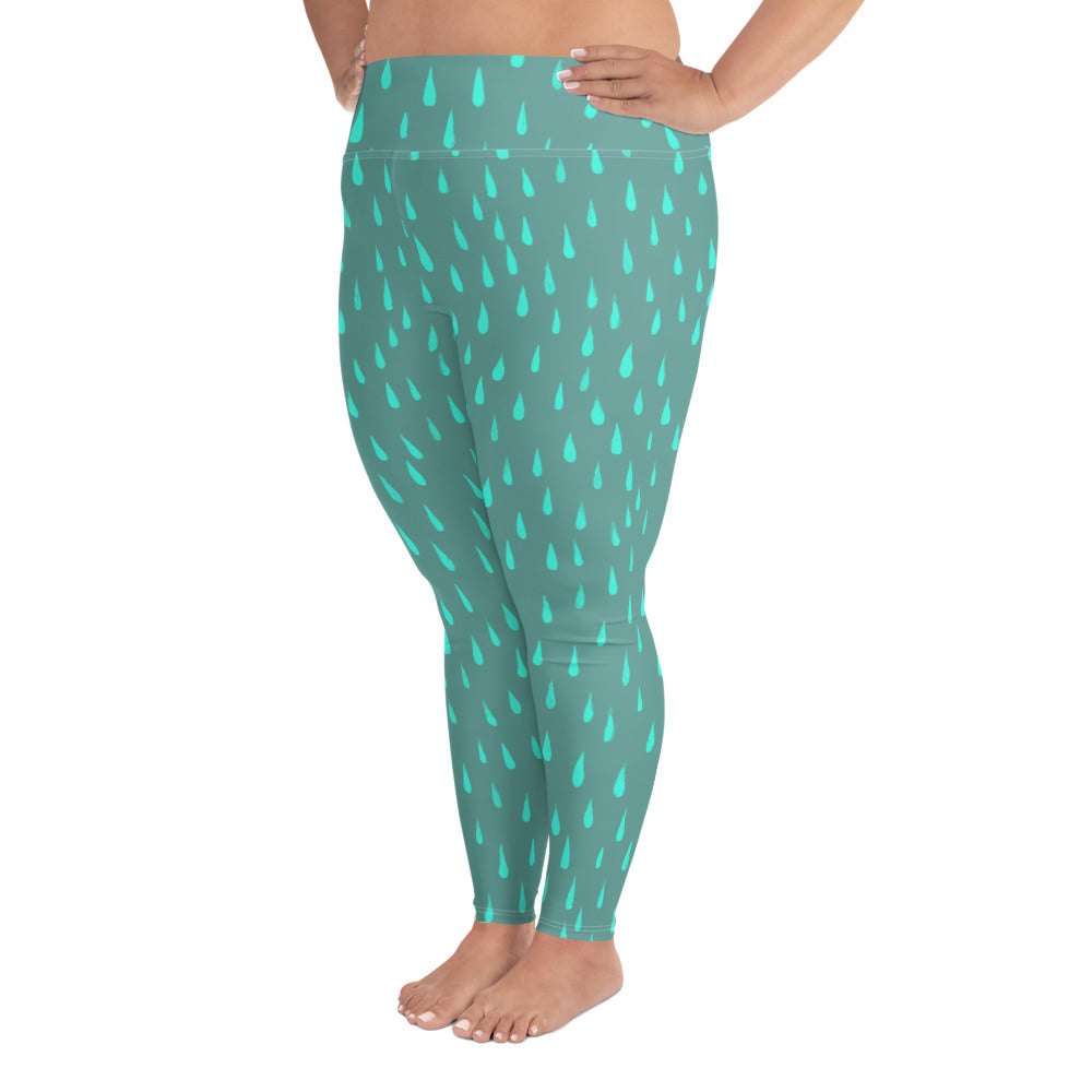 Drops Swim Leggings [2XL-6XL]