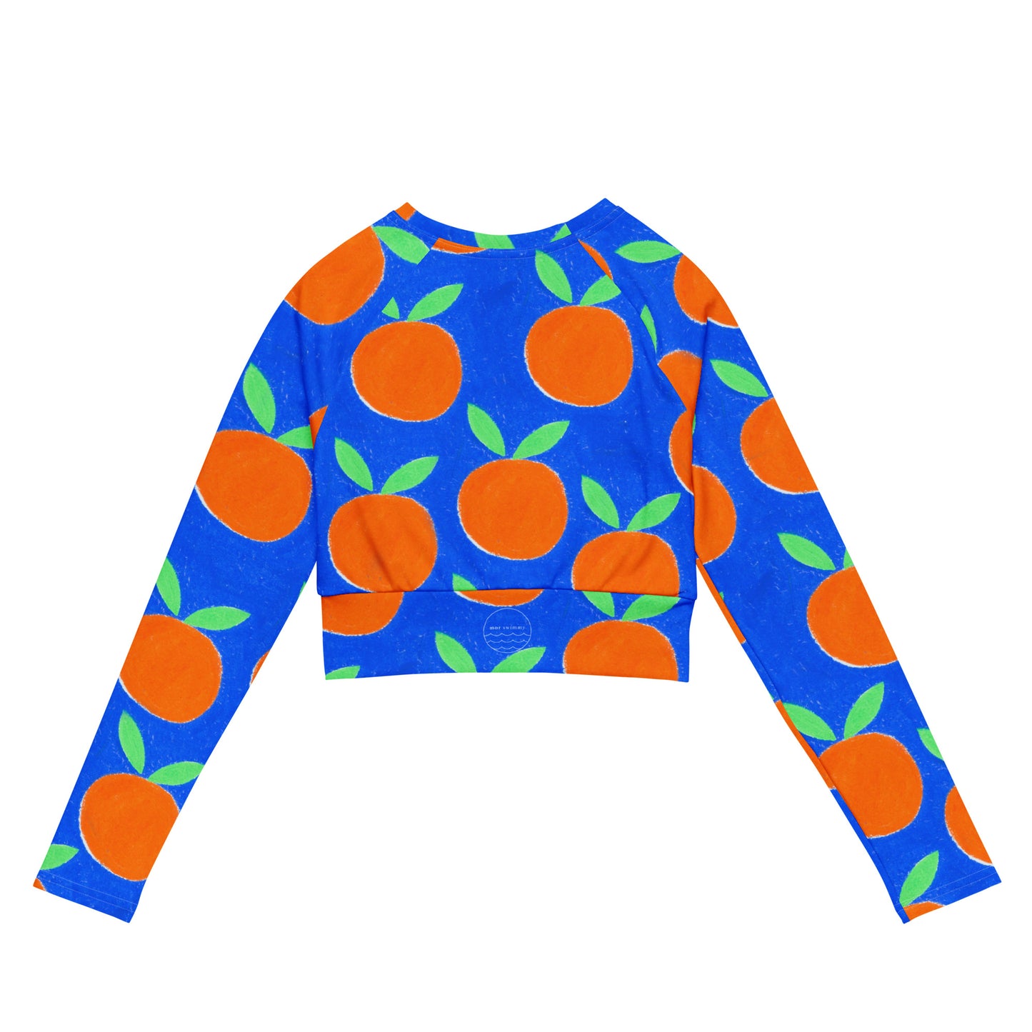 ♻️ Oranges Recycled Short Rash Guard