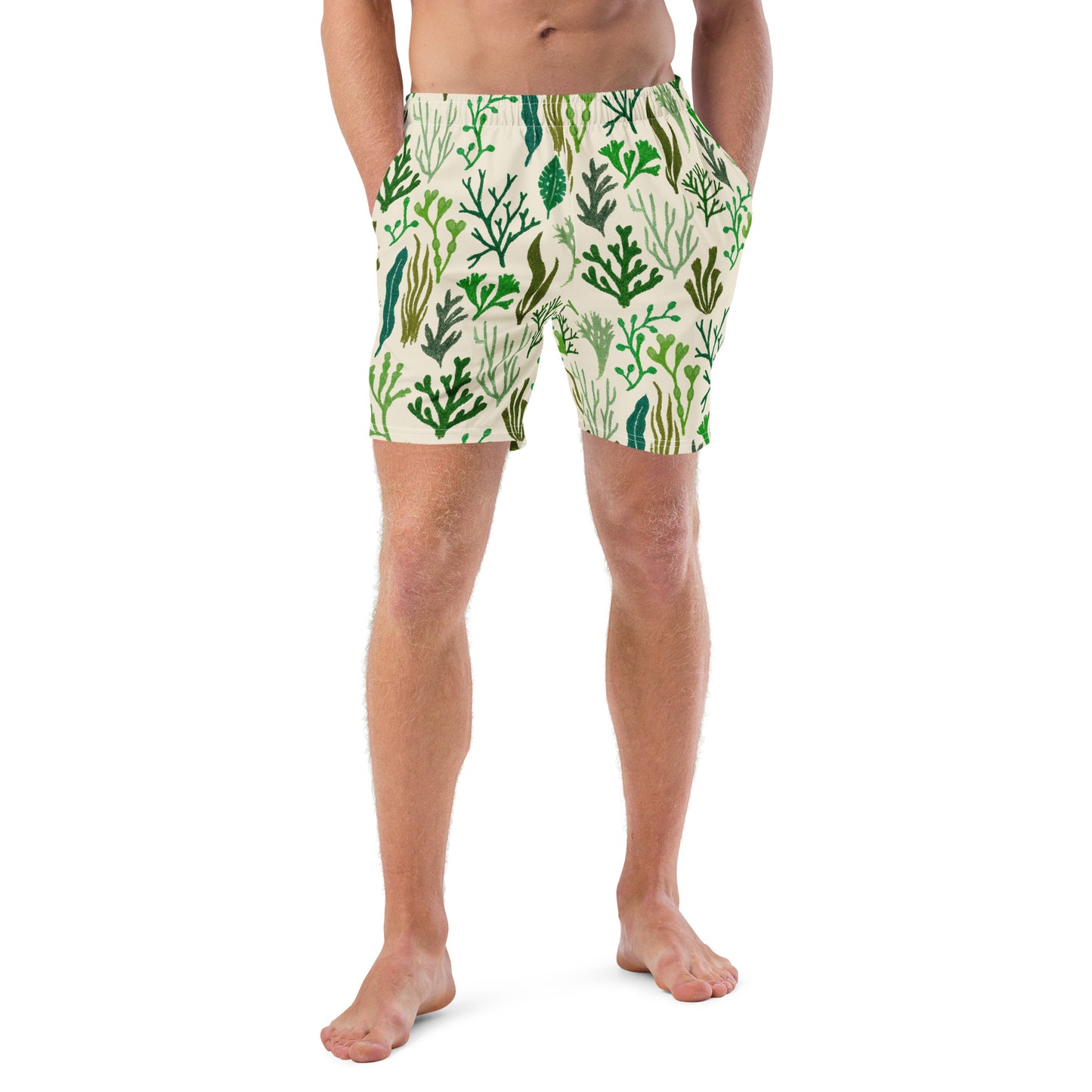 ♻️ Seaweed Recycled Men's Swim Trunks