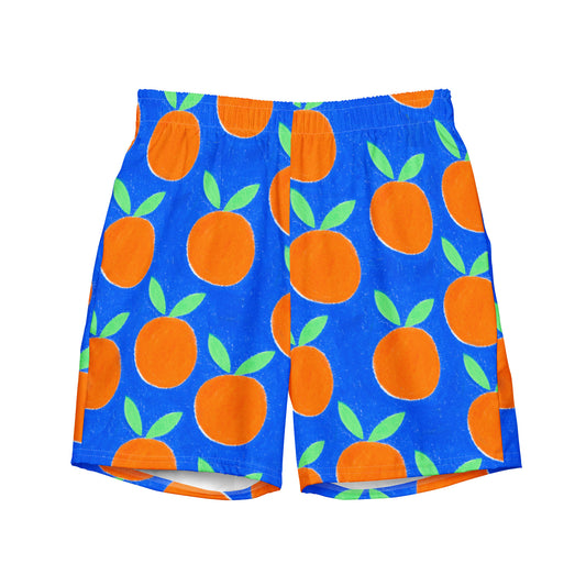 ♻️ Oranges Recycled Men's Swim Trunks