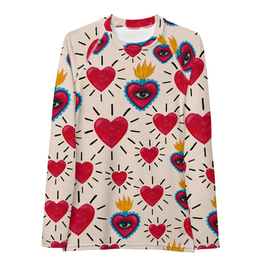 Hearts Women's Rash Guard