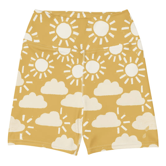 Yellow Weather Swim Shorts
